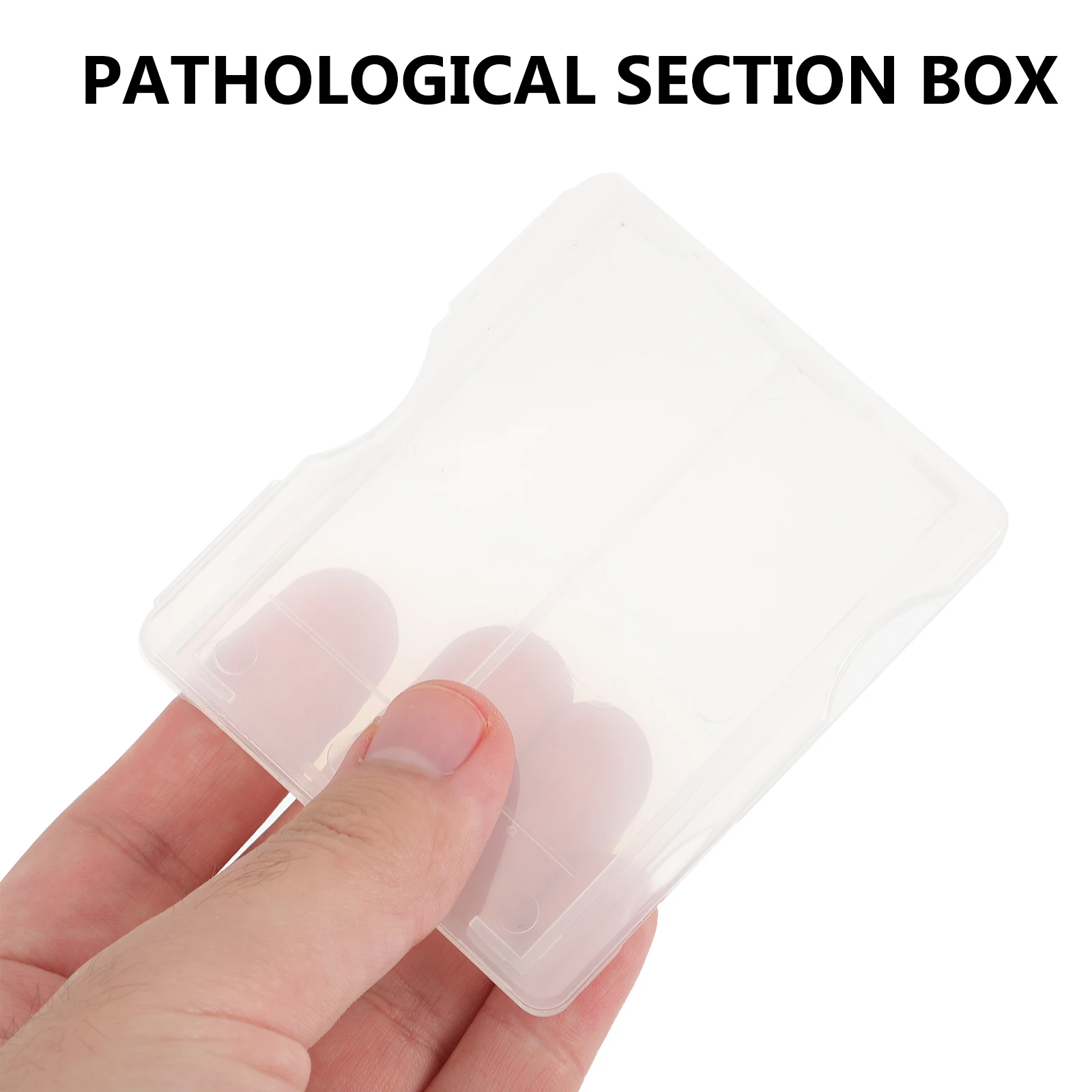 

100Pcs Microscope Stackable Slide Storage Holder Practical Container for Microscope Accessories Organization