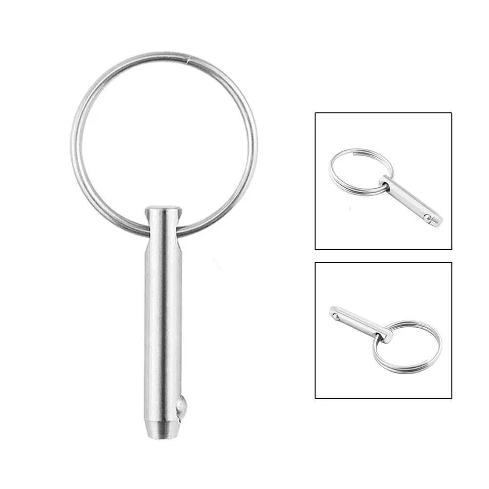 1 Pc 4.8mm BSET-MATEL-Marine Grade 316 Stainless Steel 3/16 Inch Quick Release Ball Direct Spring Loaded Ball Sand Safety Pin