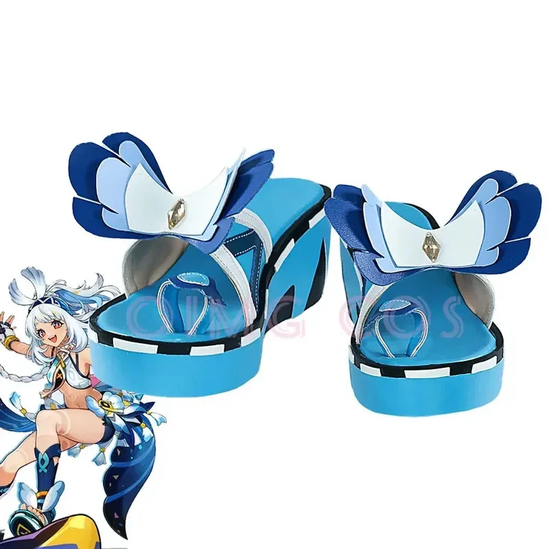 

Mualani Cosplay Shoes Anime Chinese Style Halloween for Genshin Impact Men Game