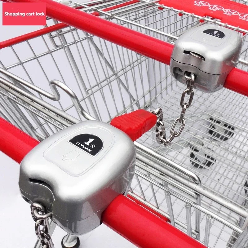 

Supermarket shopping cart coin lock Fast Shipping