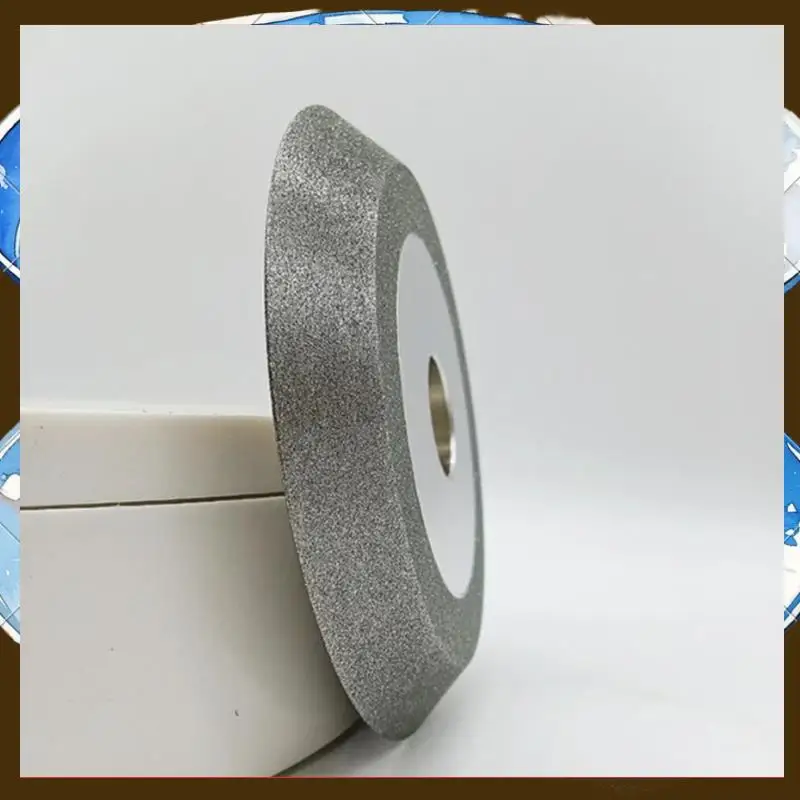 

Diamond Grinding Wheel Bevel Wheel Sharpener Electroplating 100 Mm Diameter 20 Inner Hole 45 Degrees 200 Mesh-TFBC