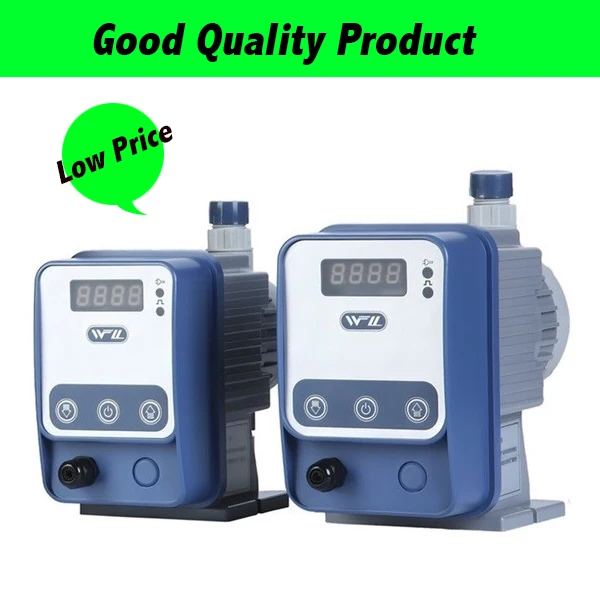 

WS-09-07-M 9L/H Corrosion Resistant Dosing Pump Electromagnetic Diaphragm Metering Pump