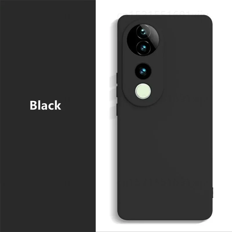 حالة سيليكون السائل للهاتف الذكي ، حالة تبو لينة ، حالة فاخرة لفيفو v40 #2