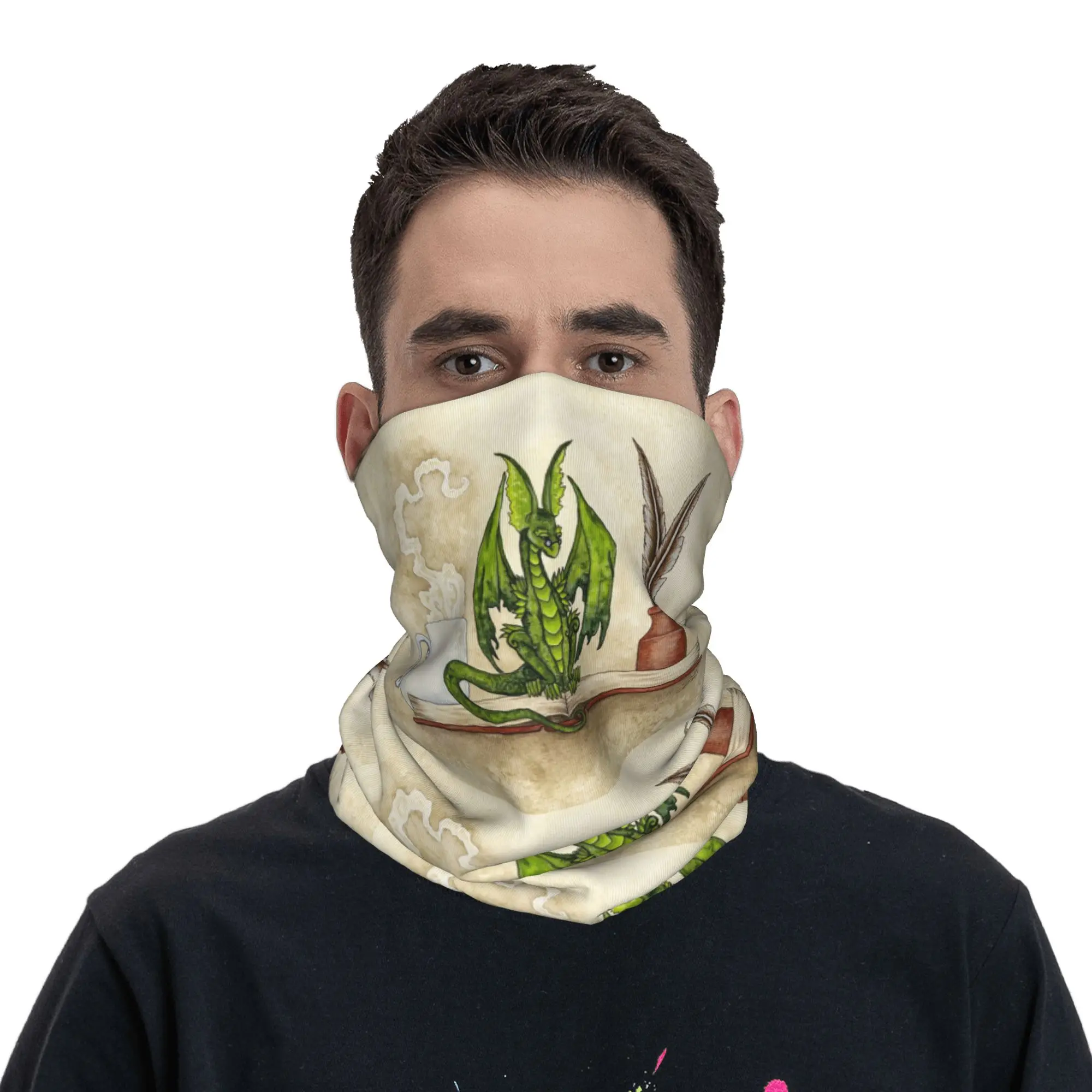 

The Scholar Bandana Neck Cover Printed Face Scarf Multi-use Headwear Outdoor Sports Unisex Adult Windproof