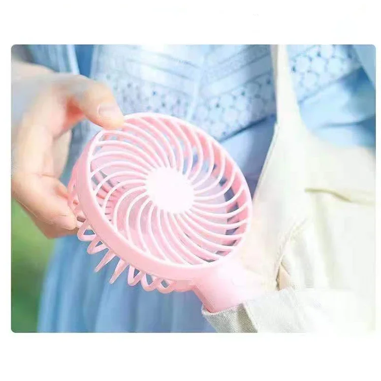 Фабрика горячая оптовая перезаряжаемый мини-вентилятор портативный удобный USB-вентилятор складной зажим ручной вентилятор