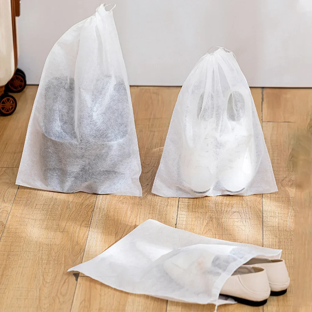 10 Stück Schuhaufbewahrungstaschen, Schrank-Organizer, Vlies-Reisetaschen, Wasserdichte Hängetaschen zur Kleidungsklassifizierung – Detail 4