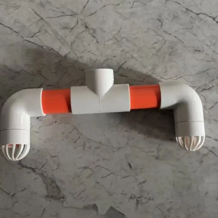 

Double Bot Fi Tank Siphon Pump Multi-Head PVC Pipe Parts Water Suction Aquarium Cleaning Tool Fi Pool Waste Extraction