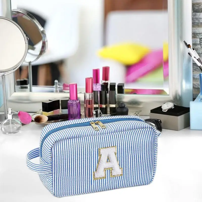 Toiletry Pouch Zippered Cosmetic Bag Multifunctional Cosmetic Organizer Cute Storage Case For Makeup Tools Small Items