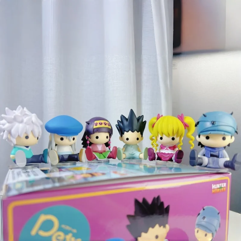 

Re-Ment Hunter X Hunter Election Edition Миниатюрная модель сцены Коллекционная фигурка слепых коробок Модная игрушка на складе