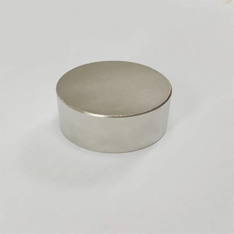 2Pcs hot magnet 40x20 mm N52 Round strong magnets powerful Neodymium magnet 40x20mm Magnetic metal 40*20mm