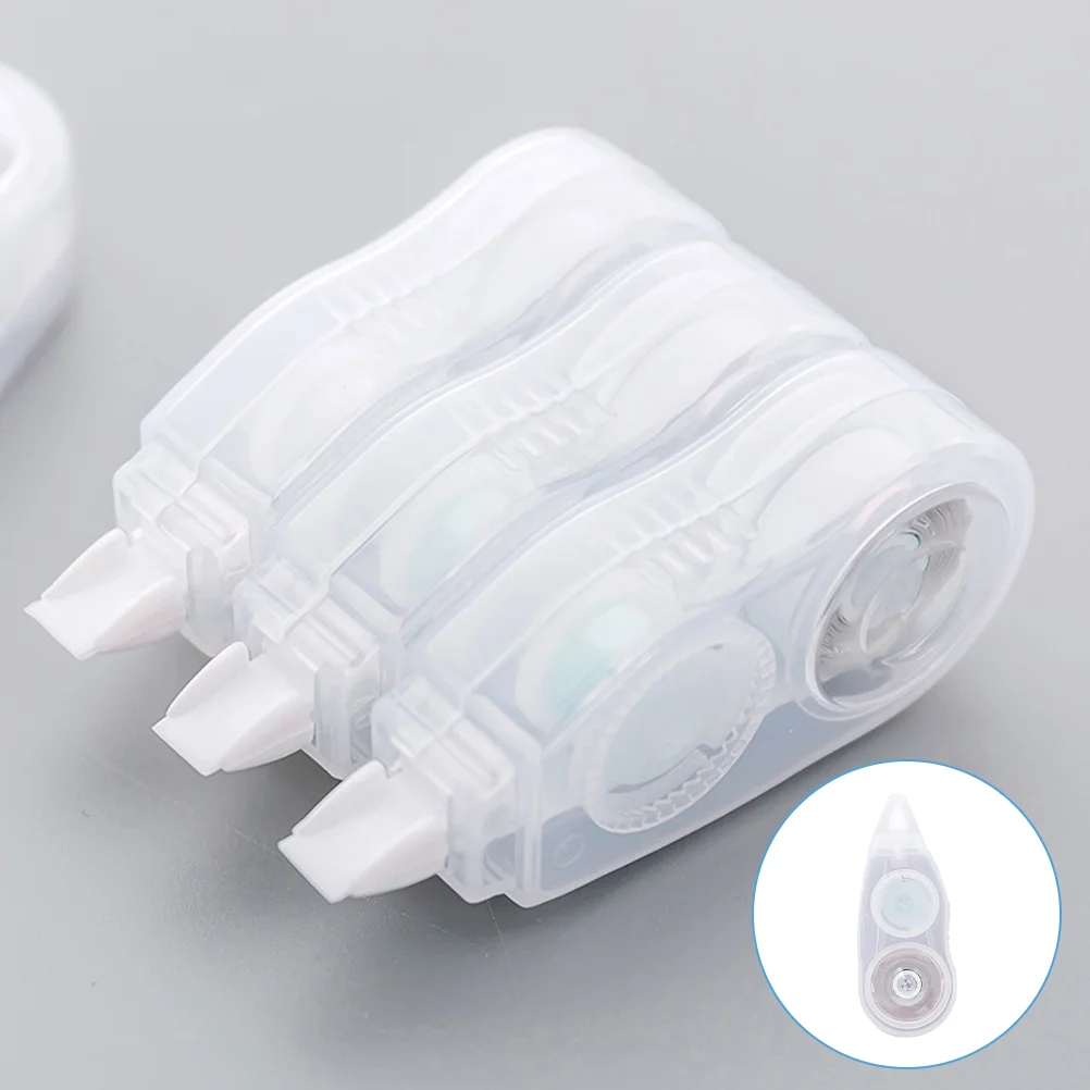 

6 Pcs Correction Tape Modifying White Out School Stationery Writing Tapes Portable Adhesive Correcting Simple Students