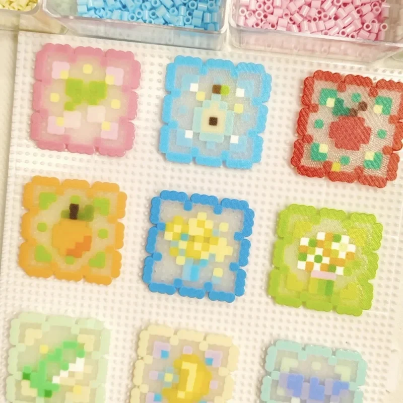 Cute Colorful Cartoon DIY Beads 3000Pcs 2.6mm Hama Perler Fuse Beads Creative Handmade Puzzle Craft Supplies