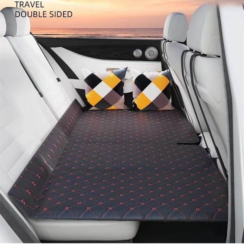 Folding SUV Mattress, Portable Car Bed Backseat Non-Inflatable Car Bed Mattress Car Travel Camping Mattress Sleeping Bed