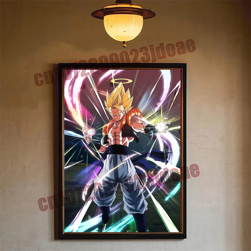 

Dragon Ball Goku Vegeta Retro Anime Super Saiya Home Decoration Poster Art Canvas Painting Fan Party Decoration Background Gift
