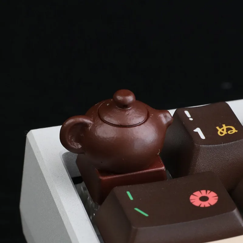 

Mechanical keycaps Zisha pot keycaps Handmade resin keycaps Original design Customized keys