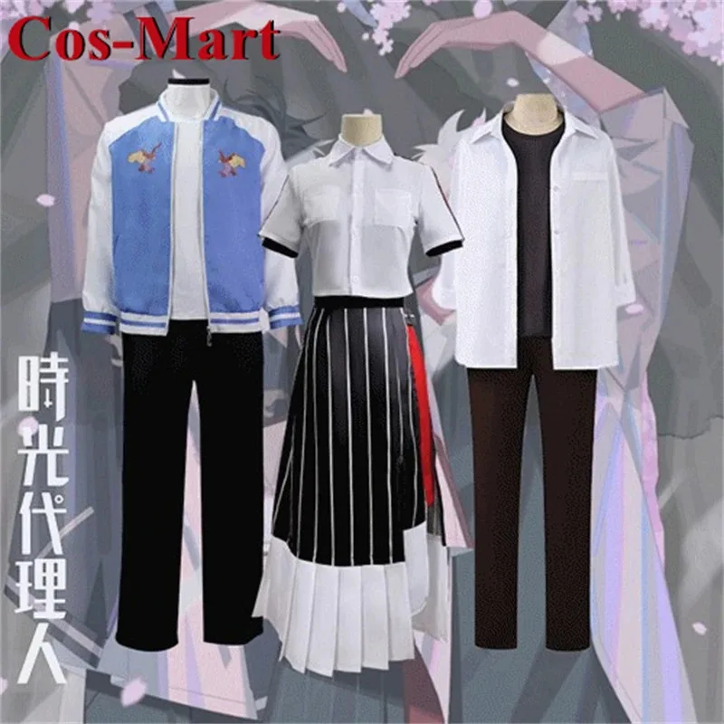 

Cos-Mart Anime Link Click Qiaoling Luguang Chengxiaoshi Cosplay Costume Sweet Uniform Activity Party Role Play Clothing