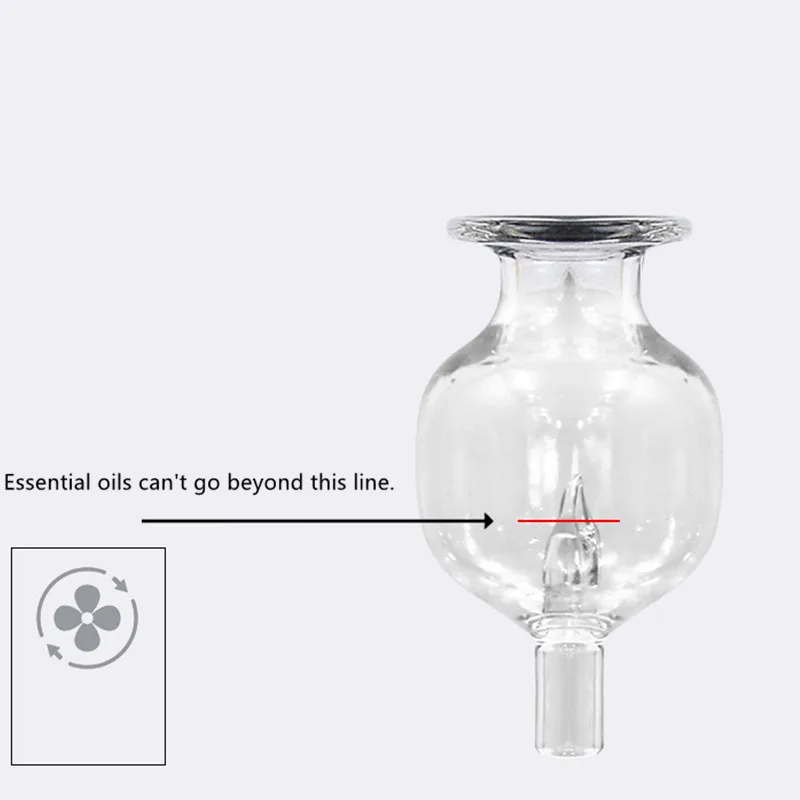 Waterless Nebulizer Essential Oil Diffuser For Aromatherapy - Aroma Diffuser Nebulizer Scent Machine Room Home Air Freshener