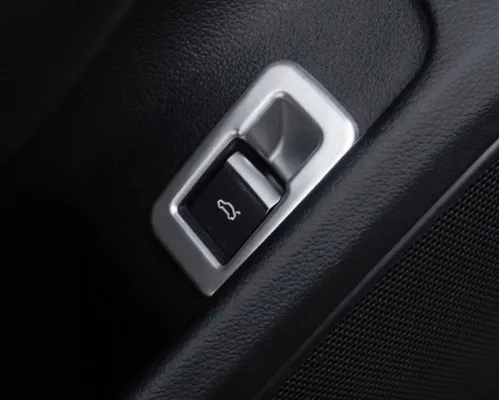 Matt Chrome Interior Switch Panel Cover Set 5 Pcs for Audi A4 B9