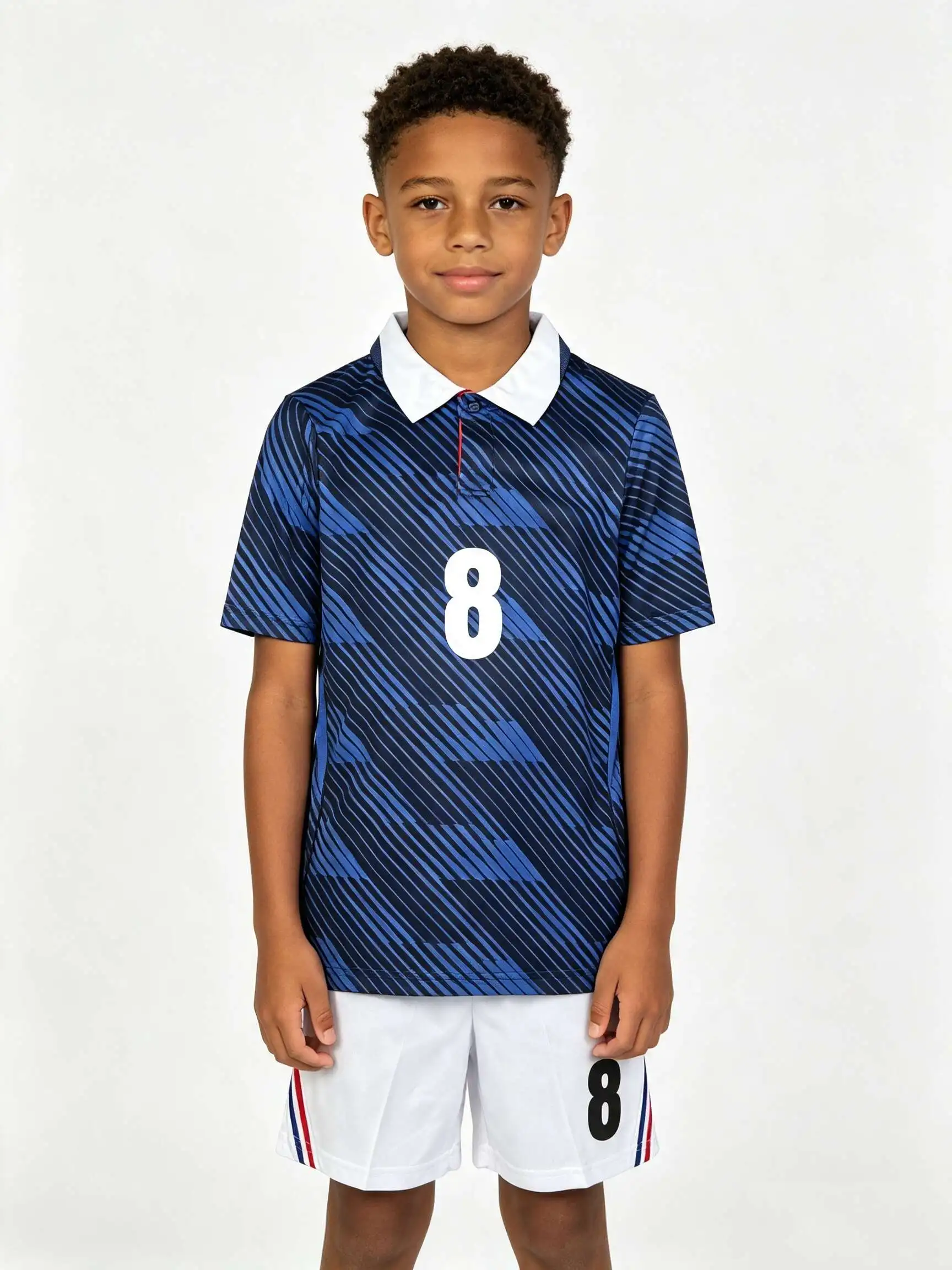 26/27 Unisex Blank Soccer Jersey Set, Kids & Adults Training Uniforms for WHITE    School Sports, Running & Team Events