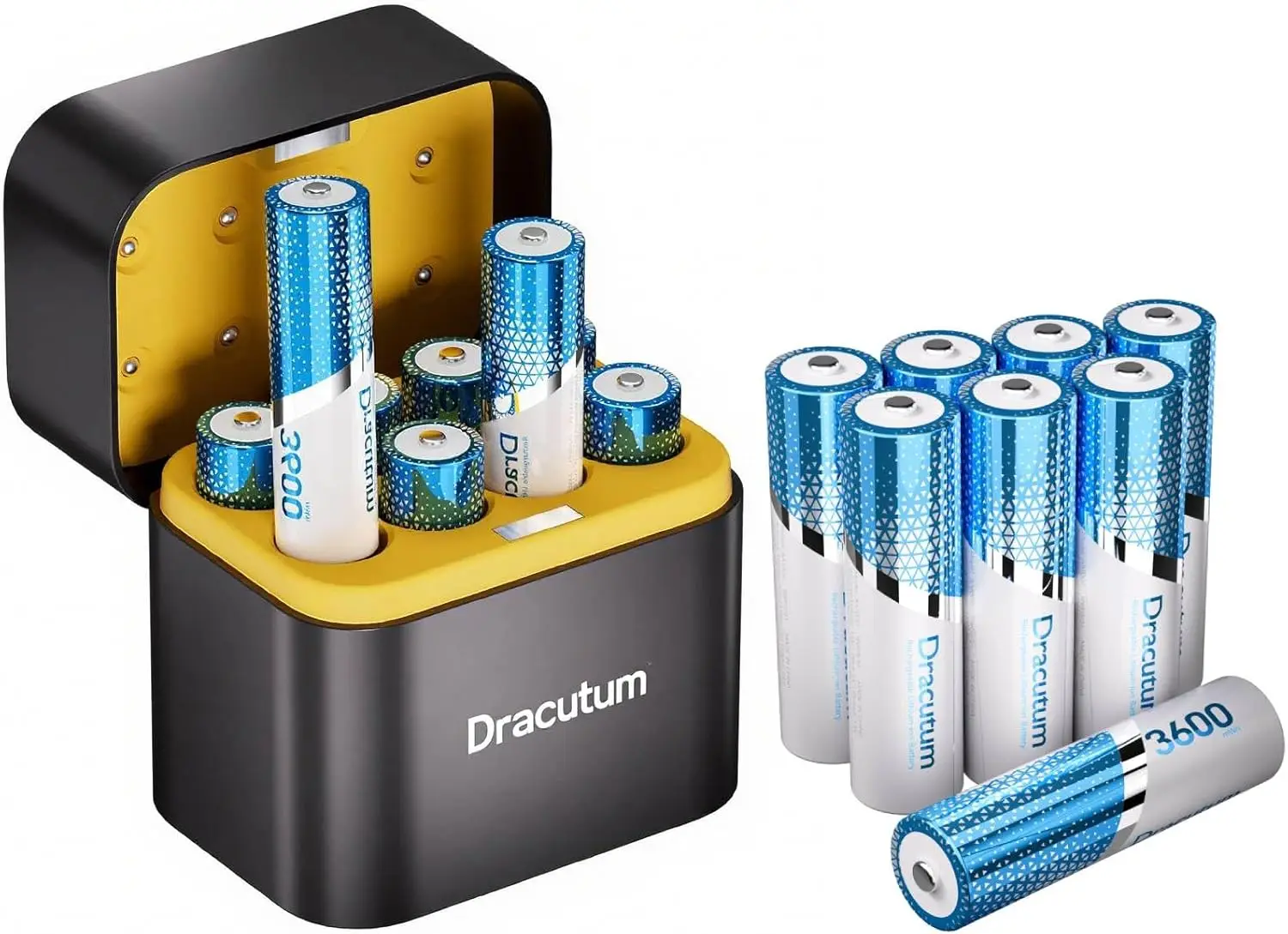 

Набор из 16 перезаряжаемых литиевых батареек АА с быстрой зарядкой - 1.5В, высокая емкость, длительный срок службы для устройств