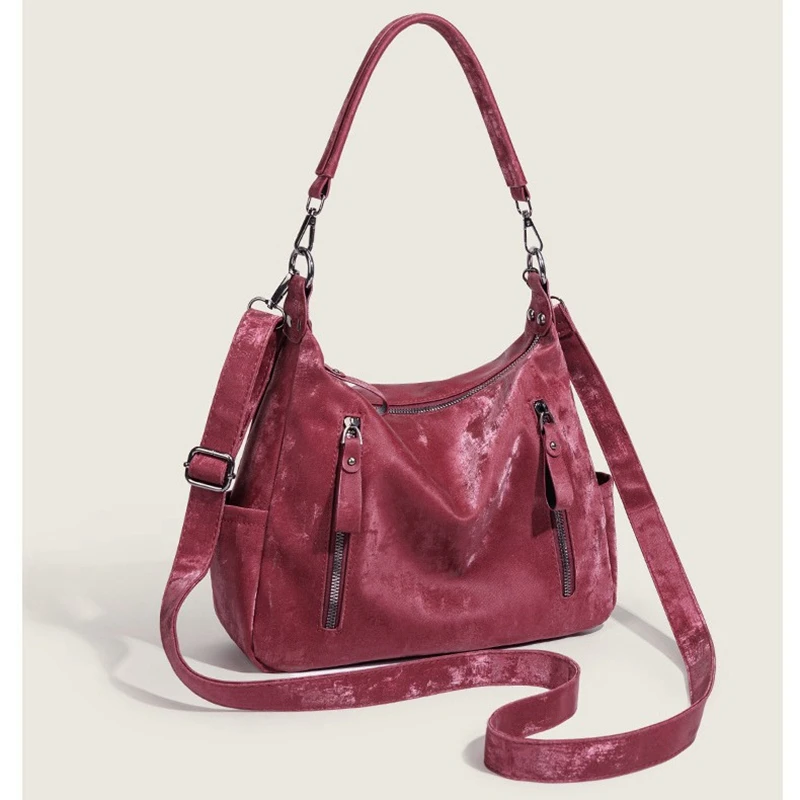 

2026 New Women's Tote Bag Handbag Soft Leather Crossbody Shoulder Bag for Autumn Winter Versatile Commuting High-End Sensation