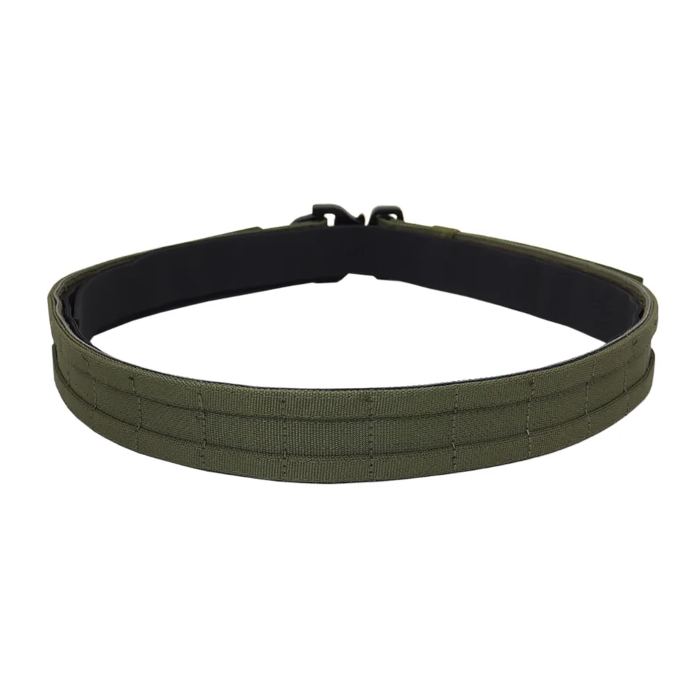 VULPO 1,75 Zoll/4,3 cm Taktischer Gürtel im Ronin-Stil, zweilagiger Molle-Gürtel, Jagd- und Airsoft-Kampfgürtel, Herren-Taillengürtel – Detail 13