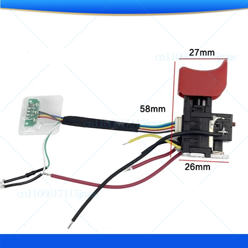 

Для Dongcheng зарядная дрель DCJZ09-10 DCJZ10-10 литиевая дрель печатная плата переключатель света аксессуары