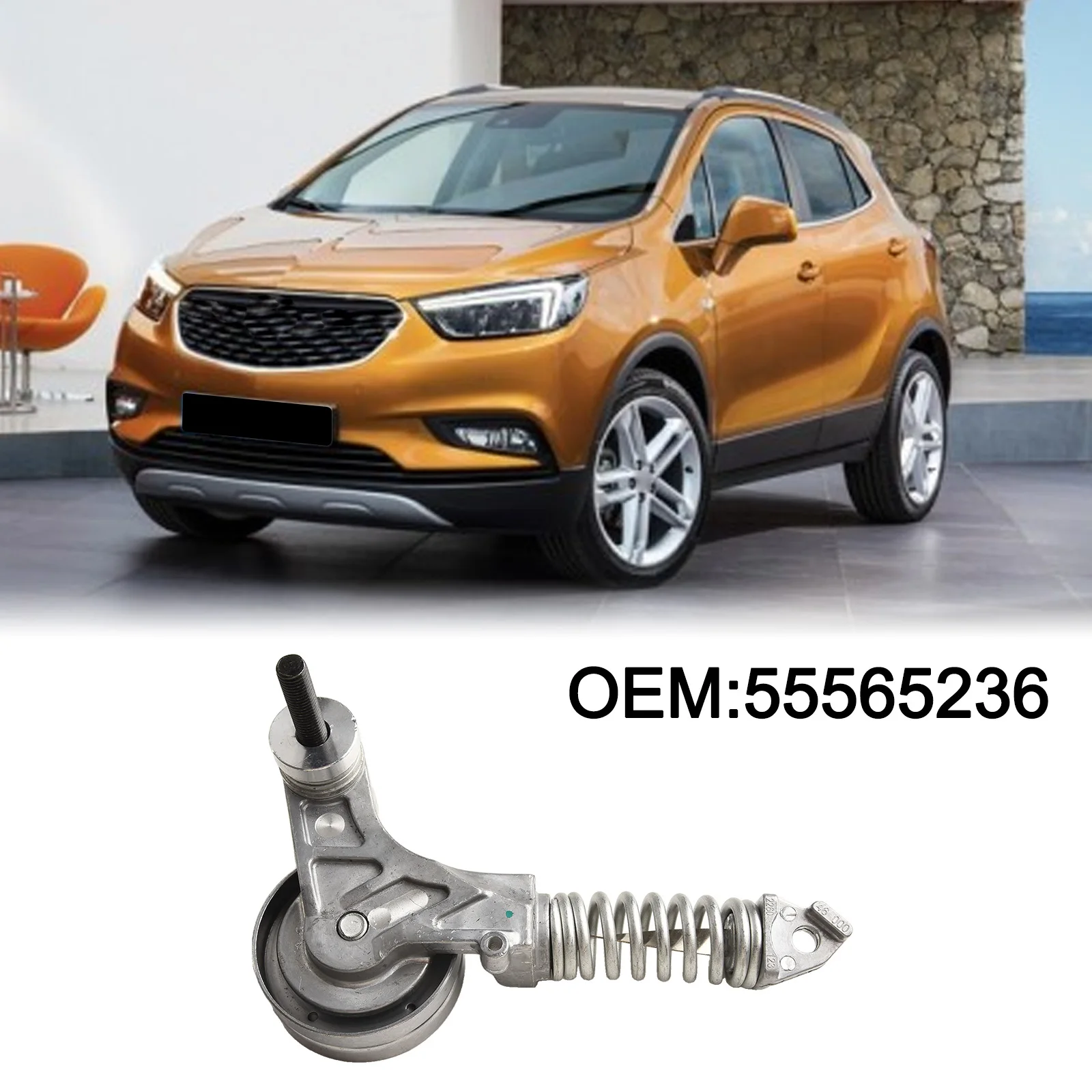 

Номер OE 55565236 55352021 9031965 Натяжитель приводного ремня для Chevrolet, Cruze, Sonic, Buick, Encore
