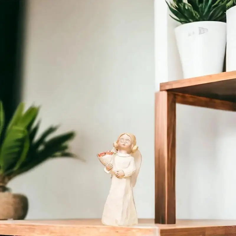 Angel Figurines Angel Figurines For Women Friendship Memorial Home Decoration Praying Commemorating Angel Healing Angel Figure