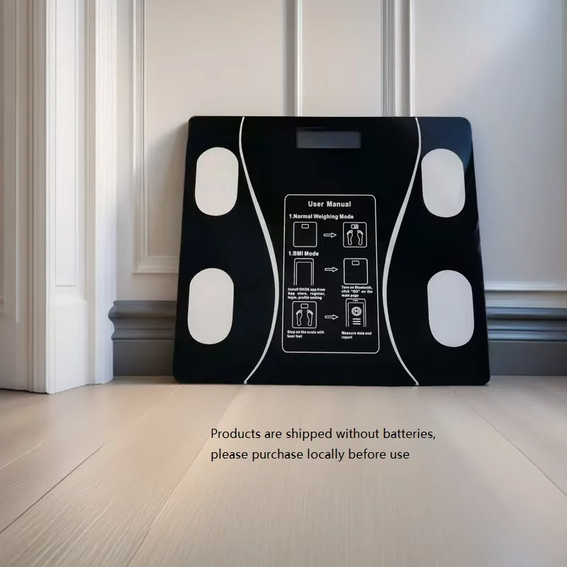 1pc Bathroom Digital Weighing Machine, Weight Scale, Extra Wide Platform And Large Capacity, Accurate And Safe
