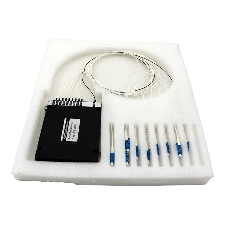 cwdm dwdm fwdm cc mux demux with lc/upc connectors FTTX  optical wdm (1260-1620nm) 1-16 ch