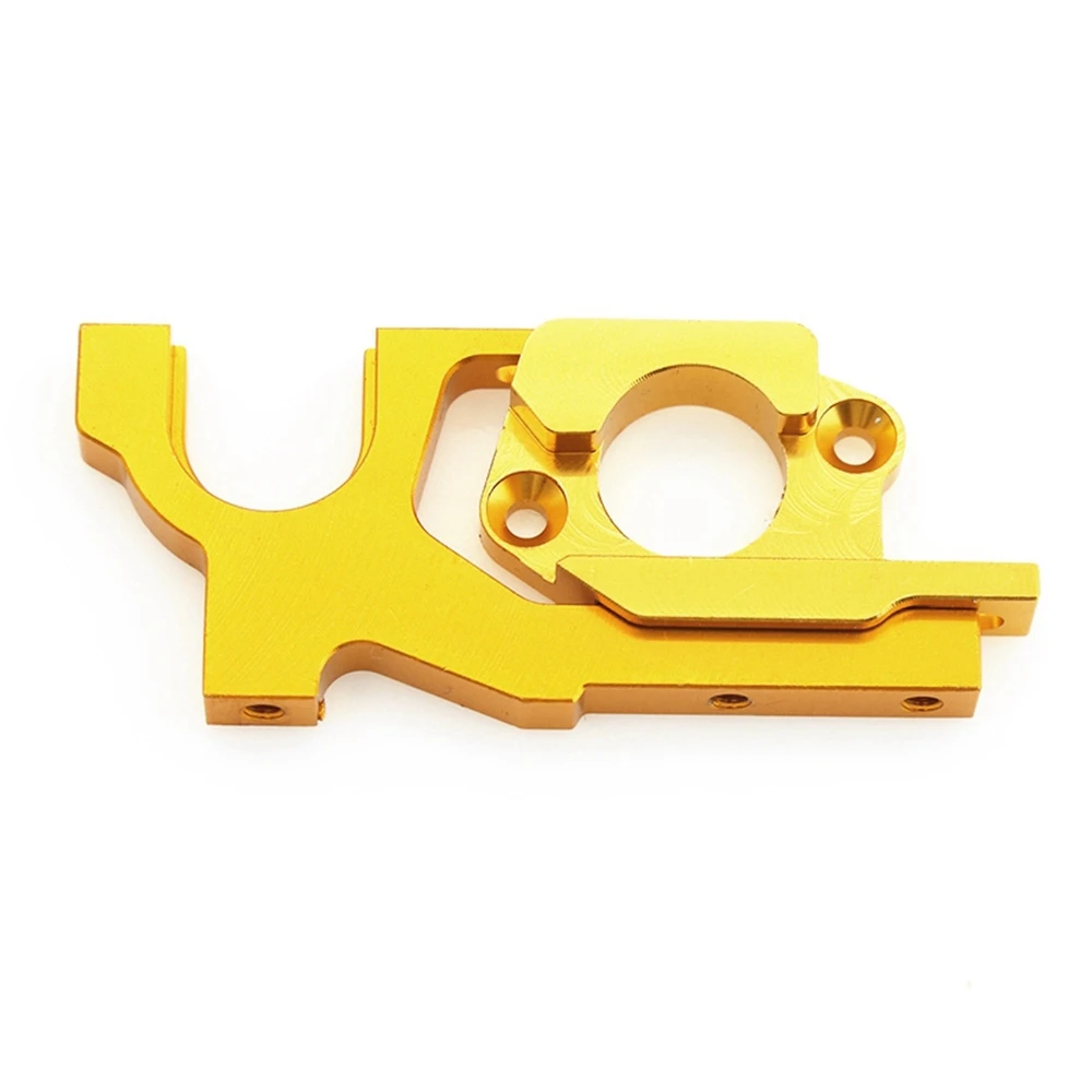 Metal Motor Mount Base Bracket Holder 104001-1895 1896 for Wltoys 104001 1/10 RC Car Upgrade Accessories,Yellow