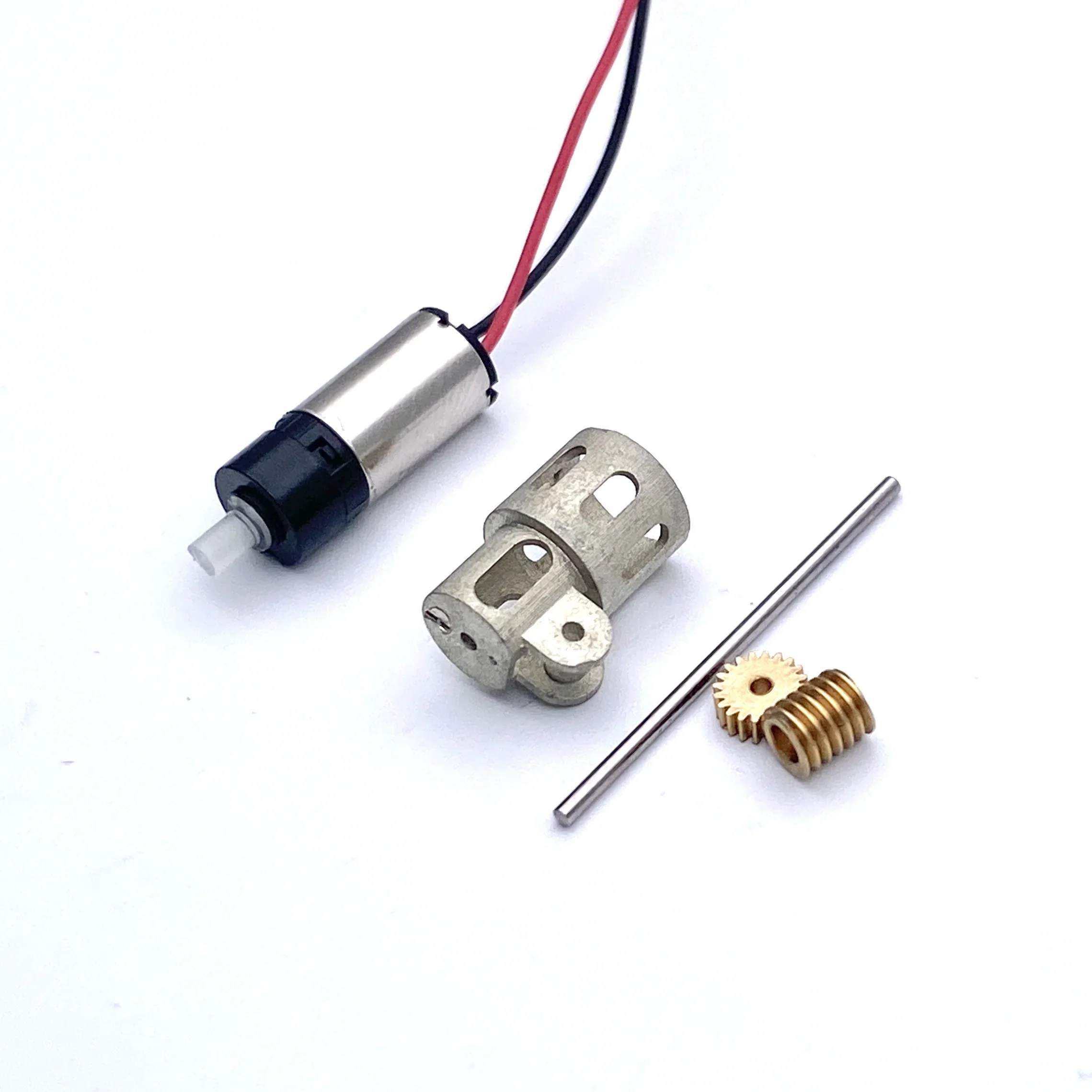 2.0MM Turbine Worm Reduction Gearbox Micro 1/87 Static Modification Power 6MM Planetary Reduction Motor 2.4-320RPM DIY Parts