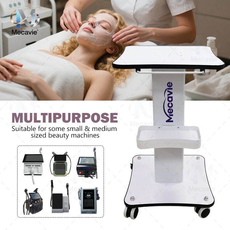 

Salon Trolley Stand, Beauty Cart, Organizer with Wheel, Spa Salon Furniture, Tool Cart, Storage Cart