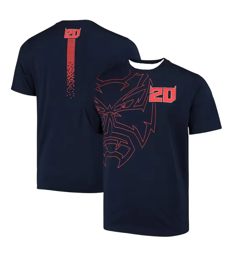 

Unisex motorcycle racing T-shirt, Fabio Quartararo rider, 3D printed mesh fabric for comfortable and breathable, outdoor extreme