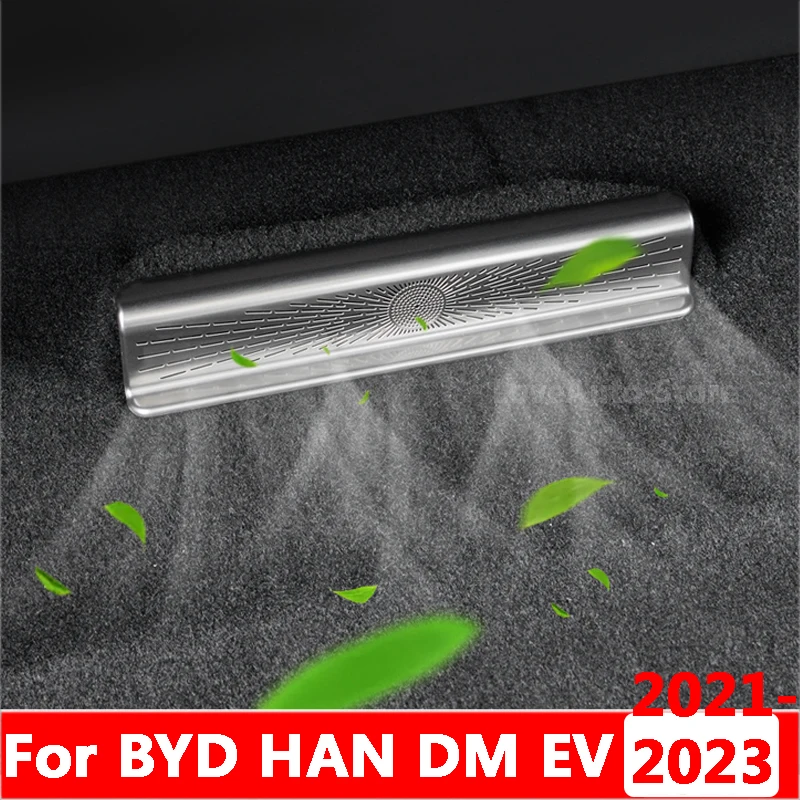 

For BYD HAN DM EV 2021 2022 2023 Car Seat Air Conditioning Outlet Protective Cover Decoration Frame Trim Dust Cover Accessorie