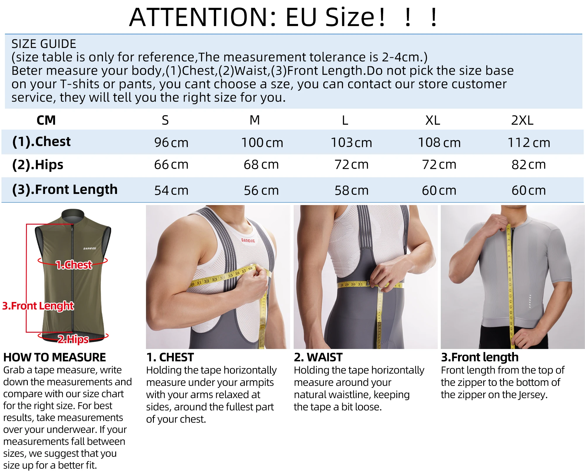 DAREVIE Cycling Vest For Men Moisture Wicking Windproof Vests For Men Light Soft Anti Slip Wear Resistant Men's Cycling Clothing