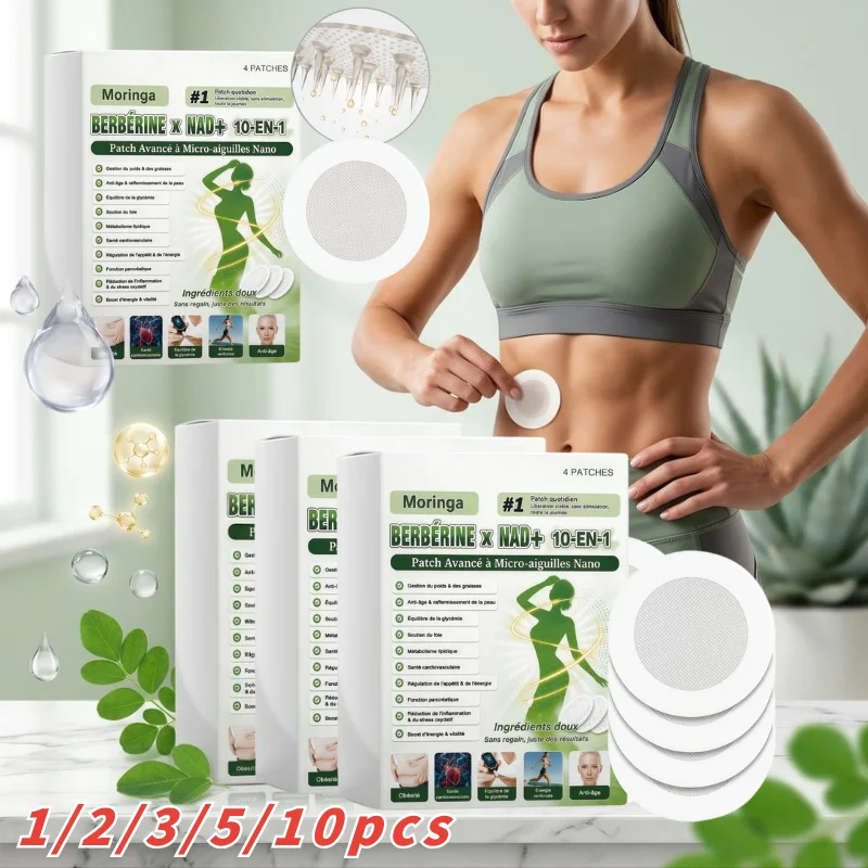 Health Wellness Vitality - 10 in 1 Nano Microneedle Patches