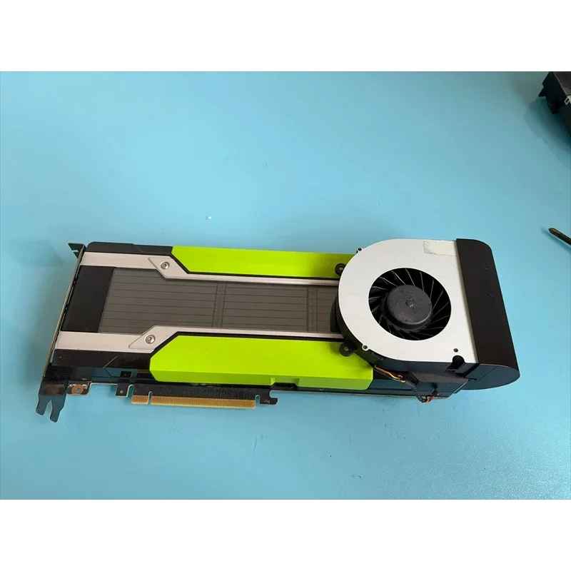 Modified Active Cooling Assembly FOR NVIDIA Tesla P100 P40 M40 K80 V100 Graphics Card, Silent Fan BAAA0920R2U 3F16121DN