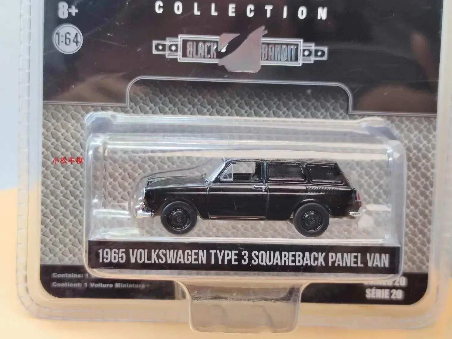 1:64 1965 Volkswagen Type 3 Squareback Panel Van Diecast Metal Alloy Model Car Toys For Gift Collection