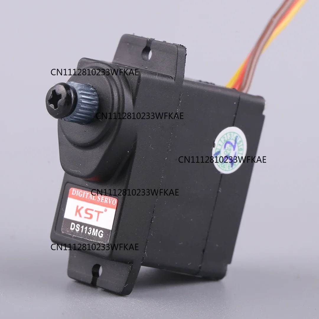 KST DS113MG Digital Metal Gear 5.2KG 0.12sec Wing Servo Motor For 450 RC Helicopter Plane