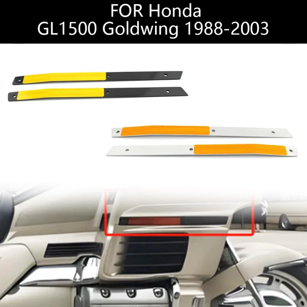 

Pair For Honda Gold Wing Goldwing GL1500 1988-2001 2002 2003 Chrome Fairing Side Moulding Trim Motorcycle accessories GL 1500