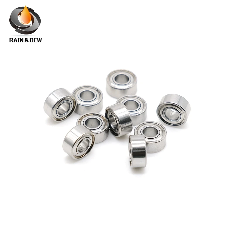 10Pcs Bearing MR104ZZ 1040 ABEC-9 Handles Bearing 4x10x4 mm For Strong Drill Lab Handpiece MR104 ZZ Nail Ball Bearing