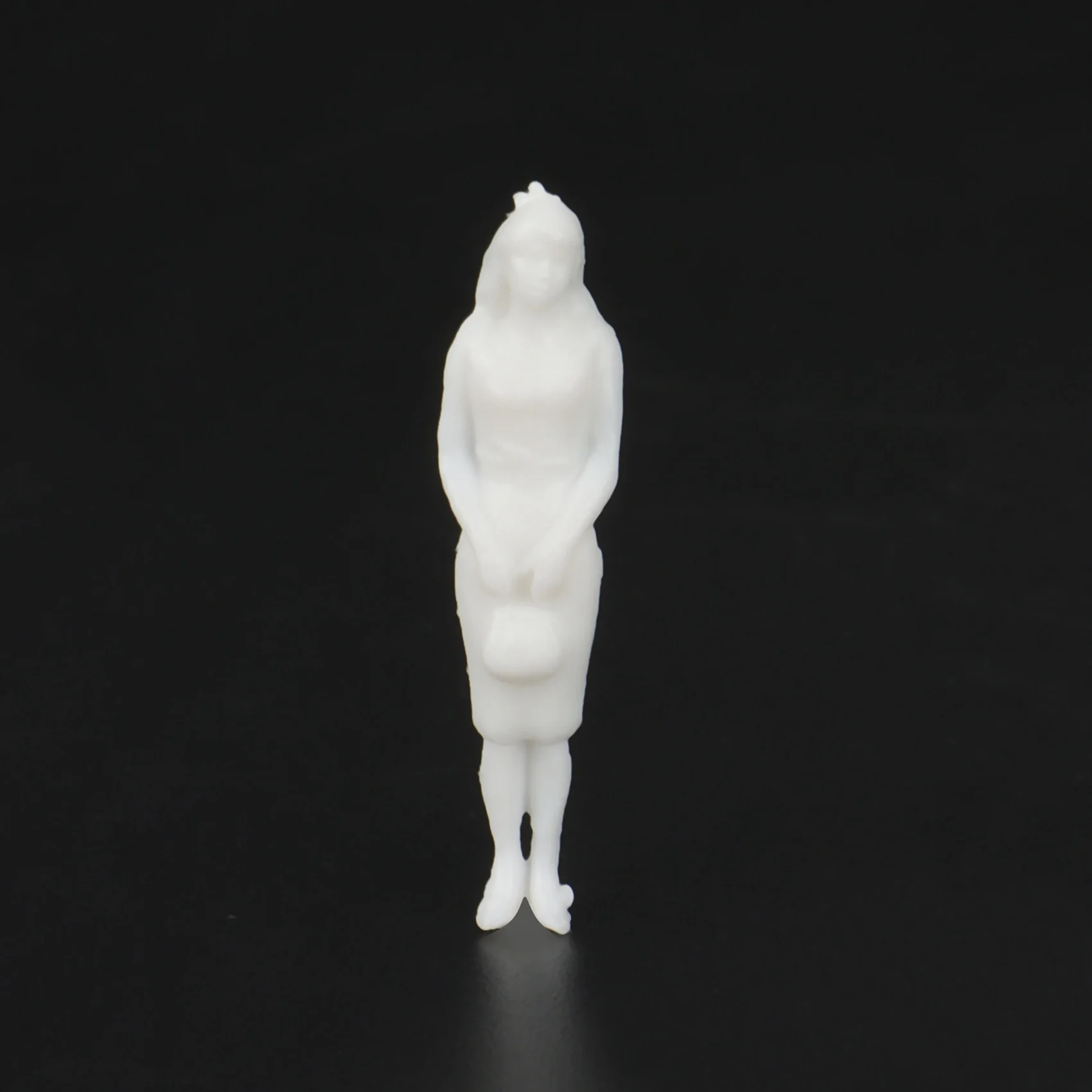 B60A 1:50 White Figures Architectural Model Human Scale HO Model Plastic Peoples,10 Pieces