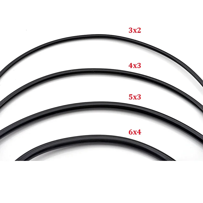 10M Black Single Line UV Ink Tube Hose for Epson/Mimaki/Mutoh/Roland/Xuli, XP600/DX4/DX5/DX7 Printhead Ink Pipe Spare Parts