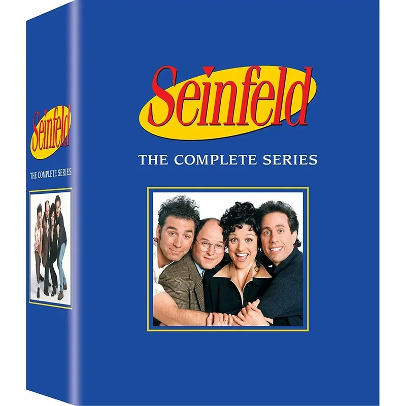 Seinfeld Seasons 1-9 Full Edition Seinfeld DVD 33 discs CD American TV series English pronunciation subtitles