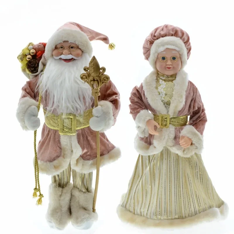 

Christmas 45cm Santa Grandparents Doll Ornament