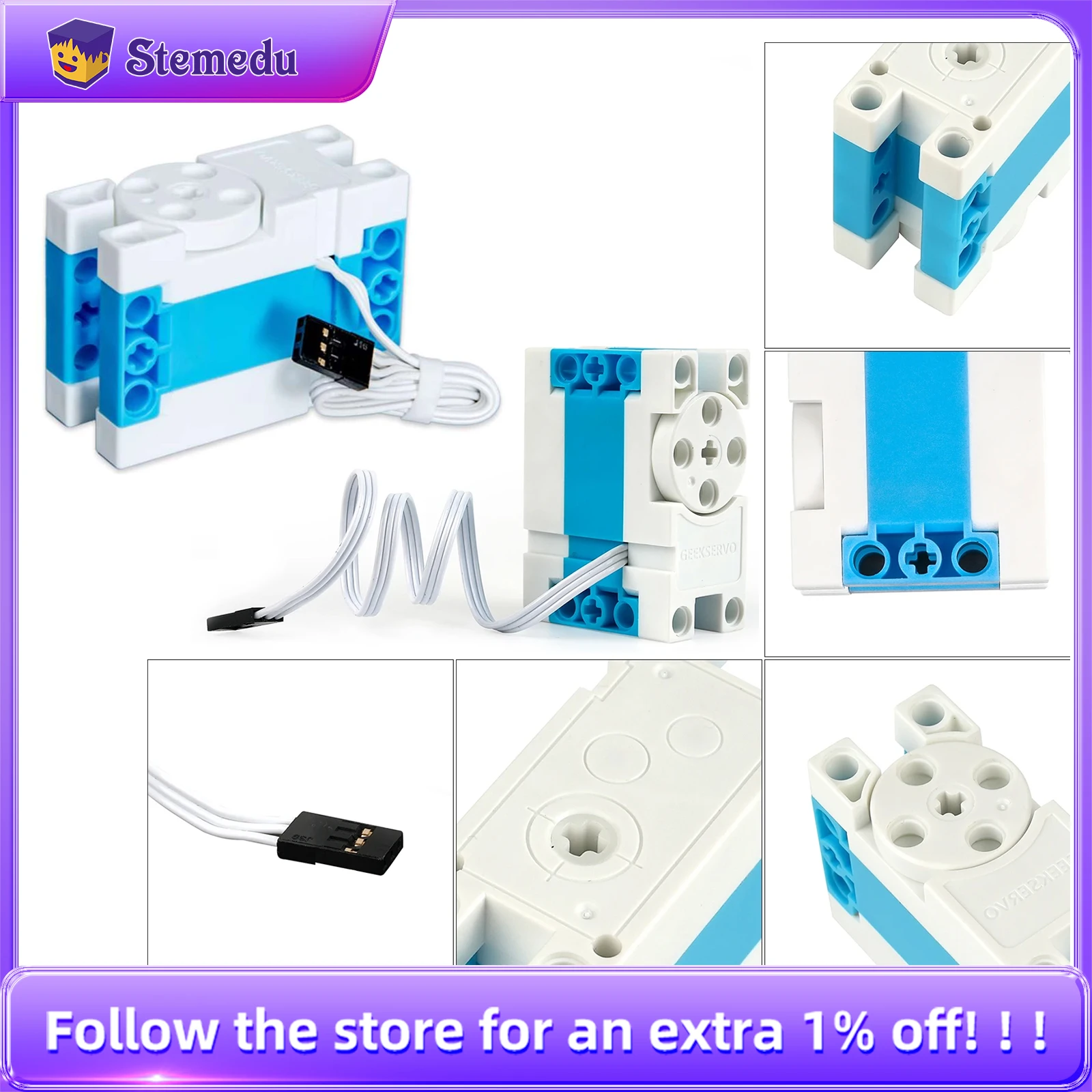 

Программируемый цифровой радиоуправляемый серводвигатель 5 кг 6 В 360 ° Угловые управляемые сервоприводы с высоким крутящим моментом, детали DIY для роботизированных оружий