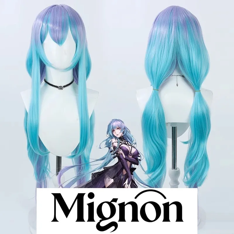

Path to Nowhere Hamel cosplay wig blue purple gradient long hair Halloween gift