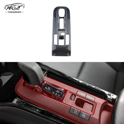 ABS Carbon Fiber Color Inner Gear Shift Panel Cover Interior Decorative Trim for Toyota Prius 2023 2024